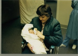 My Mom and I many years ago!